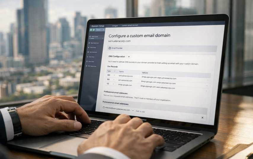 jasa pembuatan email perusahaan